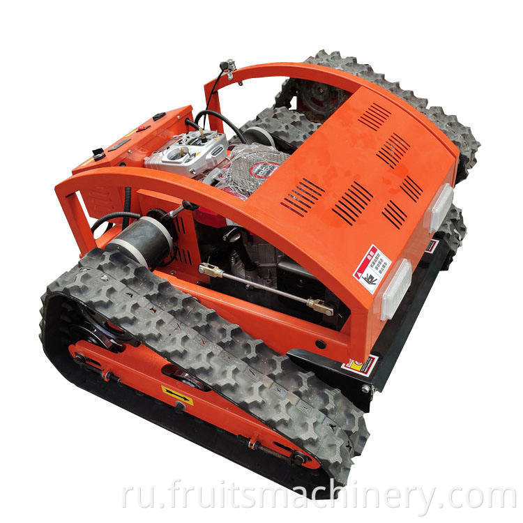 Crawler Type Remote Control Lawn Mower Mountain Land Reclamation